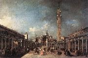 GUARDI, Francesco Piazza di San Marco dfh oil